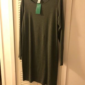 H&M Olive Green BodyCon Dress